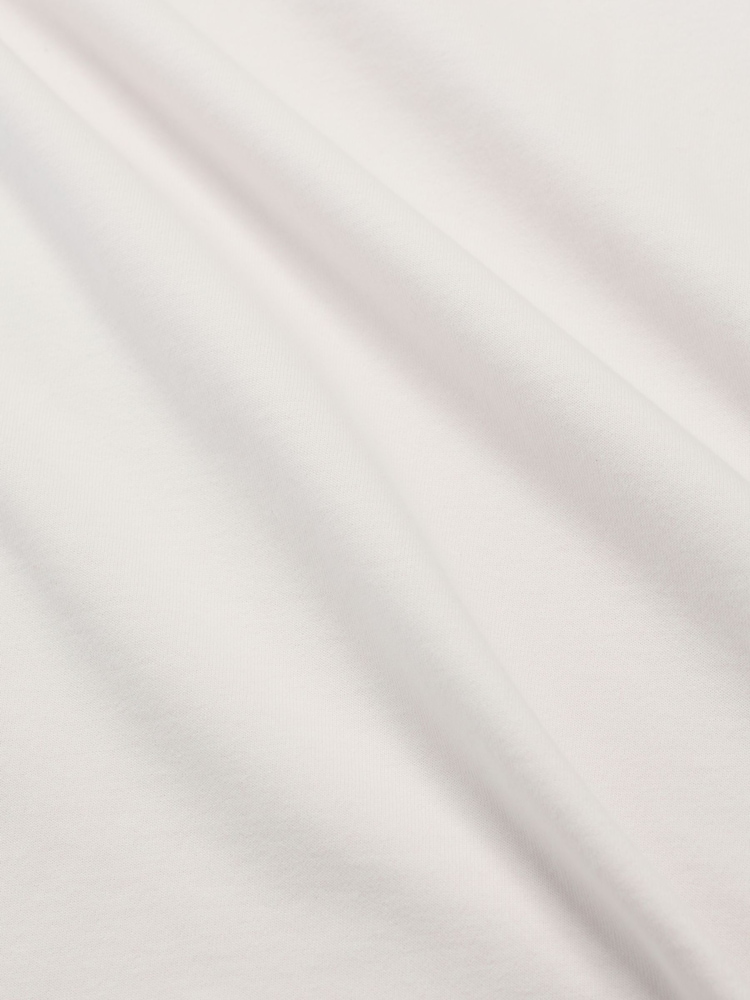 Seasalt Cornwall White Mens Merthen Long Sleeve Top in GOTS Certified Cotton - Image 6 of 6