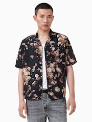 AllSaints Armada Short Sleeve Shirt - Imagen 1 de 9
