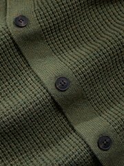 Seasalt Cornwall Green Mens Scotts Quay Cardigan - Image 5 of 5