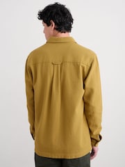 Seasalt Cornwall Yellow Mens Rigging Overshirt - Image 2 of 6
