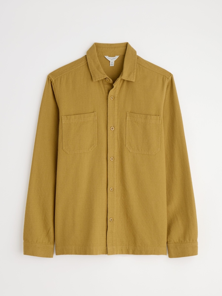 Buy Seasalt Cornwall Yellow Mens Rigging Overshirt from the Next