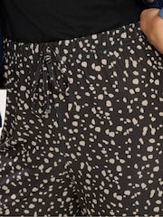 M&Co Black Petite Wide Leg Culottes - Image 3 of 4