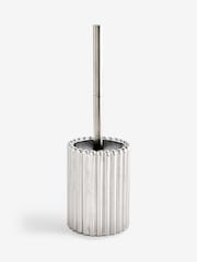 Chrome Rib Toilet Brush - Image 3 of 4