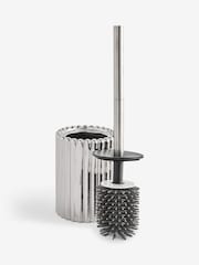 Chrome Rib Toilet Brush - Image 4 of 4
