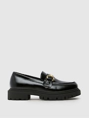 Schuh Loretta Black Loafers - Image 1 of 4