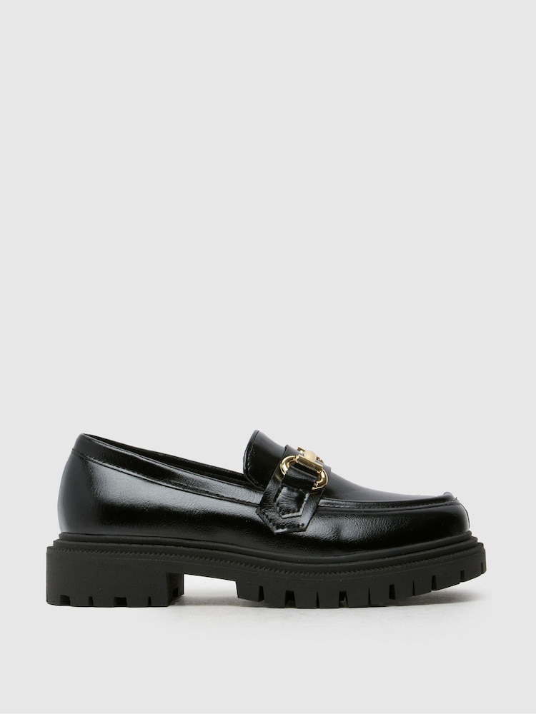 Schuh Loretta Black Loafers - Image 1 of 4