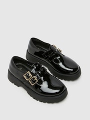 Schuh BTS Leslie Lace-Up Black Shoes - Image 4 of 4