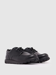 Schuh BTS Rebel Lace-Up Black Shoes - Image 2 of 4