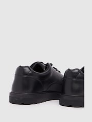 Schuh BTS Rebel Lace-Up Black Shoes - Image 4 of 4