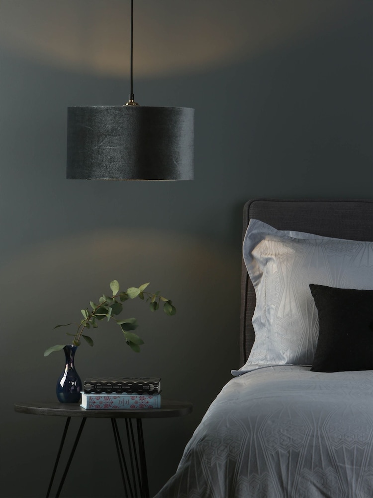 Dar Lighting Grey Akavia Shade - Image 1 of 7