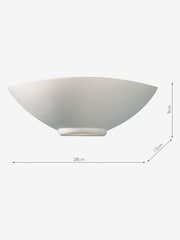 Dar Lighting White Otis Wall Washer - Image 3 of 4