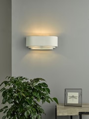 Dar Lighting White Lando Wall Washer - Image 1 of 5