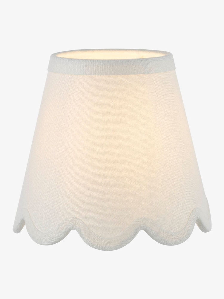 Dar Lighting Ivory Nerita Shade - Image 1 of 3 Dar Lighting Ivory Nerita Shade - Image 1 of 3