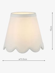 Dar Lighting Ivory Nerita Shade - Image 3 of 3