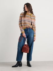 Seasalt Cornwall Blue Cove Cottage Fair Isle Cardigan - Image 3 of 5