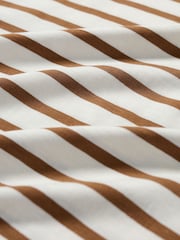 Seasalt Cornwall Brown Sailor 3/4 Sleeve Top in Cotton Jersey - Image 9 of 9