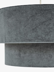Dar Lighting Grey Easy Fit Suvan Pendant Light - Image 6 of 6