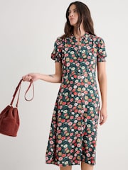 Seasalt Cornwall Blue Petite Bridget Dress - Image 2 of 5