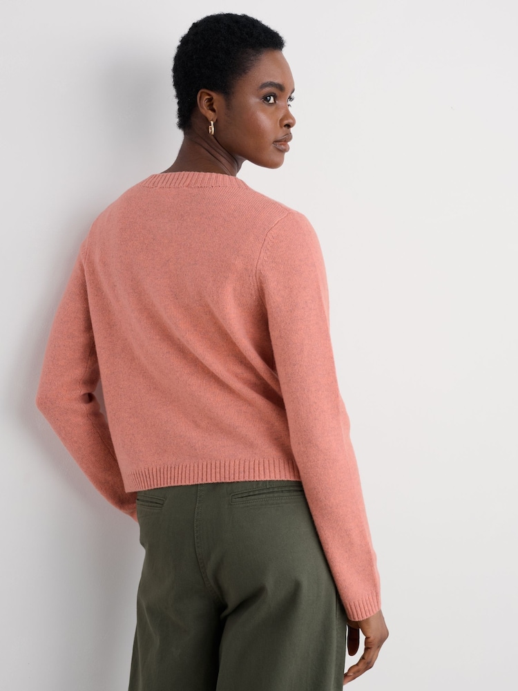 Seasalt Cornwall Pink Tern Tide Cardigan - Image 2 of 5