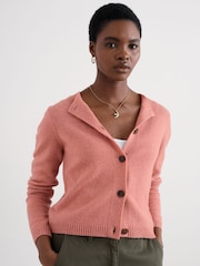 Seasalt Cornwall Pink Tern Tide Cardigan - Image 4 of 5