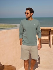 Weird Fish Cream Pasco Premium Pique Jersey Shorts - Image 1 of 8