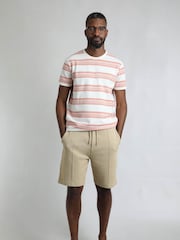 Weird Fish Cream Pasco Premium Pique Jersey Shorts - Image 4 of 8
