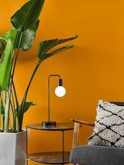 Dar Lighting Matt Black Dena Table Lamp - Image 1 of 8