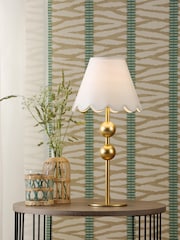 Dar Lighting Satin Gold Tilda Table Lamp - Image 1 of 9