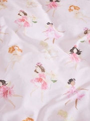 2 Pack Pink Ballerina Duvet Cover and Pillowcase Set - Image 7 of 9