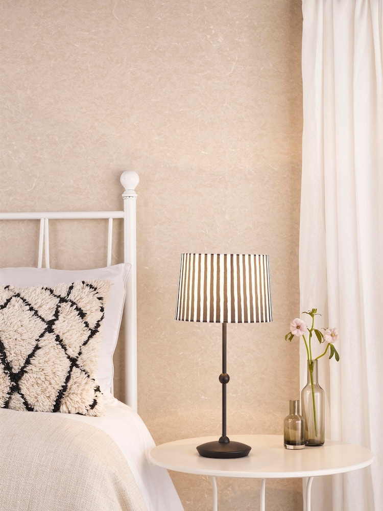 Dar Lighting Matt Black Sonia Table Lamp - Image 1 of 7
