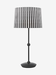 Dar Lighting Matt Black Sonia Table Lamp - Image 5 of 7