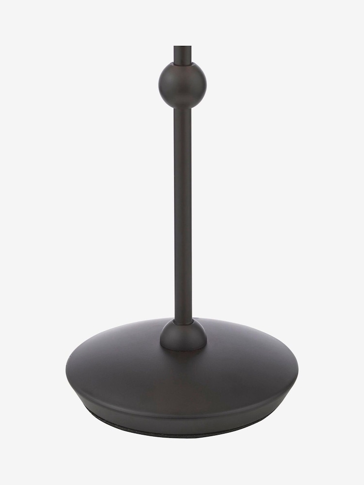Dar Lighting Matt Black Sonia Table Lamp - Image 7 of 7