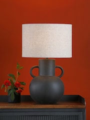 Dar Lighting Black Urn Table Lamp - Image 1 of 7