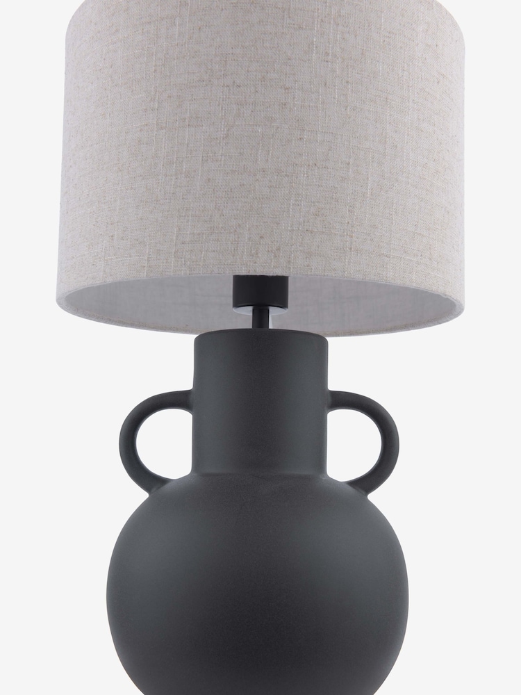 Dar Lighting Black Urn Table Lamp - Image 7 of 7 Dar Lighting Black Urn Table Lamp - Image 7 of 7