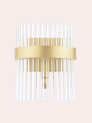 Laura Ashley Brass Alexa 1 Wall Light - Image 4 of 7
