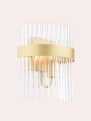 Laura Ashley Brass Alexa 1 Wall Light - Image 5 of 7