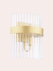 Laura Ashley Brass Alexa 1 Wall Light - Image 6 of 7