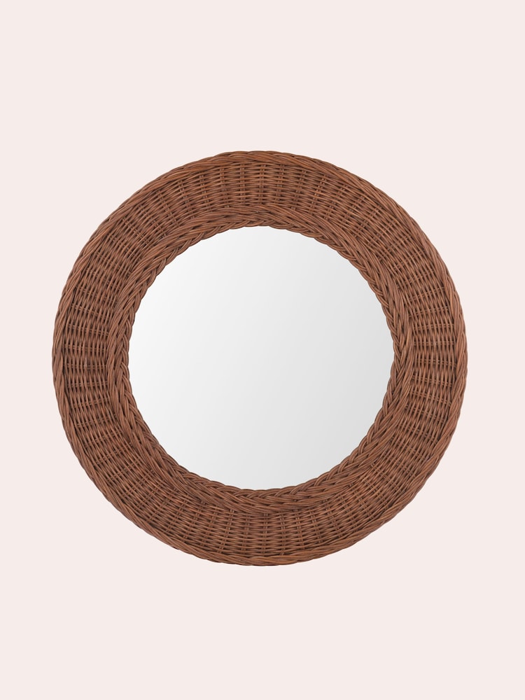 Laura Ashley Brown Cait Mirror - Image 2 of 4 Laura Ashley Brown Cait Mirror - Image 2 of 4