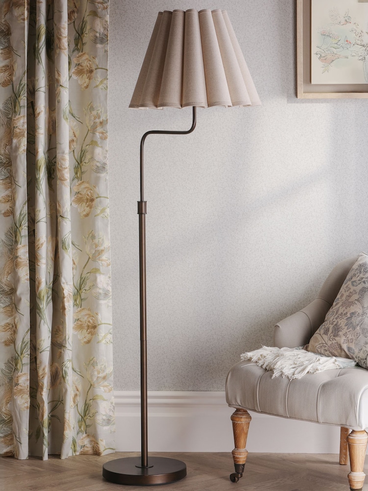 Laura Ashley Bronze Holwell Floor Lamp - Image 2 of 6