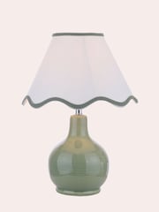 Laura Ashley Green Bramhope Table Lamp - Image 3 of 6