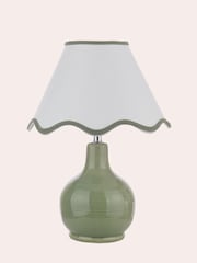Laura Ashley Green Bramhope Table Lamp - Image 4 of 6