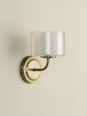 Laura Ashley Brass Southwell 1 Wall Light - Image 2 of 5