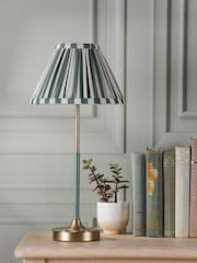 Laura Ashley Brass Denwick Table Lamp - Image 2 of 7
