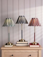 Laura Ashley Brass Denwick Table Lamp - Image 3 of 7