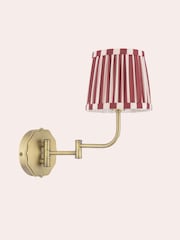 Laura Ashley Brass Denwick 1 Wall Light - Image 4 of 6