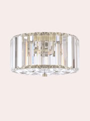 Laura Ashley Brass Fernhurst 3 Light Flush - Image 4 of 6