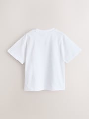 כחול/אפור/לבן - Baker by Ted Baker 3 Pack Graphic Print T-Shirts - תמונה 3 מתוך 7