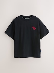 Baker by Ted Baker 3 Pack Embroidered Logo Stone/White/Black T-Shirts - Image 2 of 9