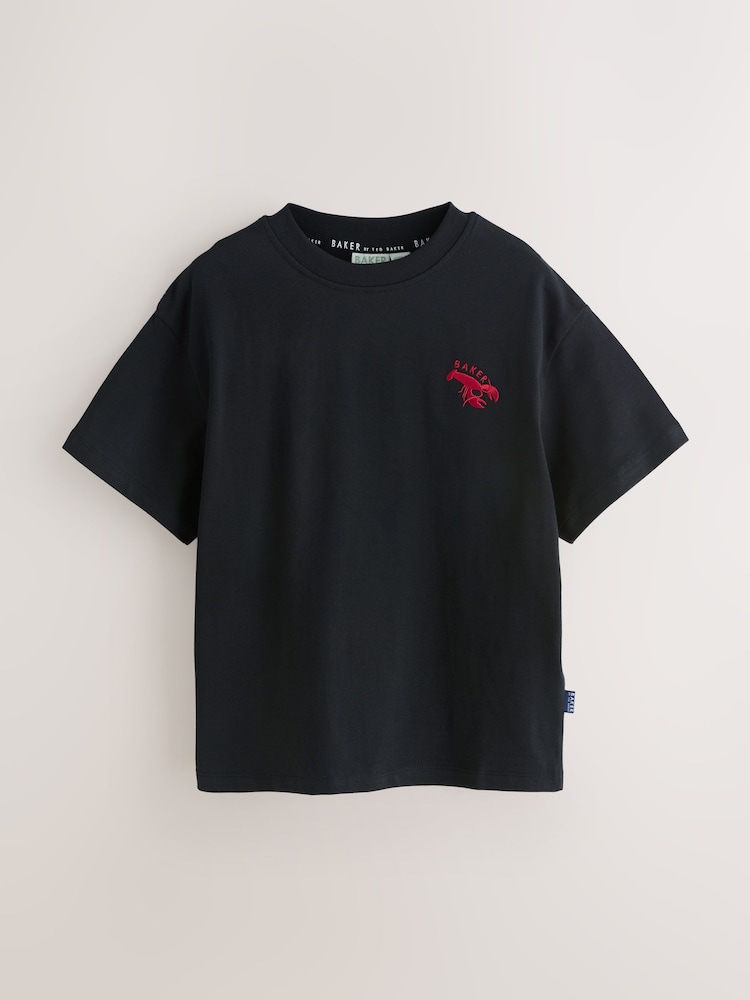 Baker by Ted Baker 3 Pack Embroidered Logo Stone/White/Black T-Shirts - Image 2 of 9