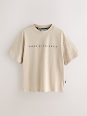 Baker by Ted Baker 3 Pack Embroidered Logo Stone/White/Black T-Shirts - Image 3 of 9